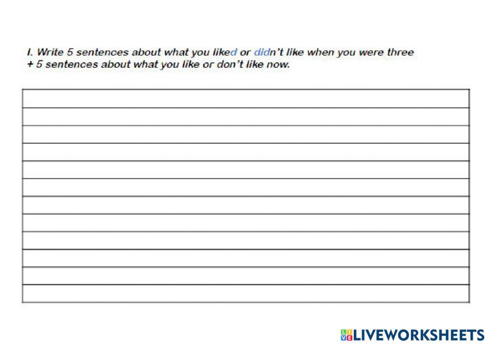 I can Analyse - Test 8