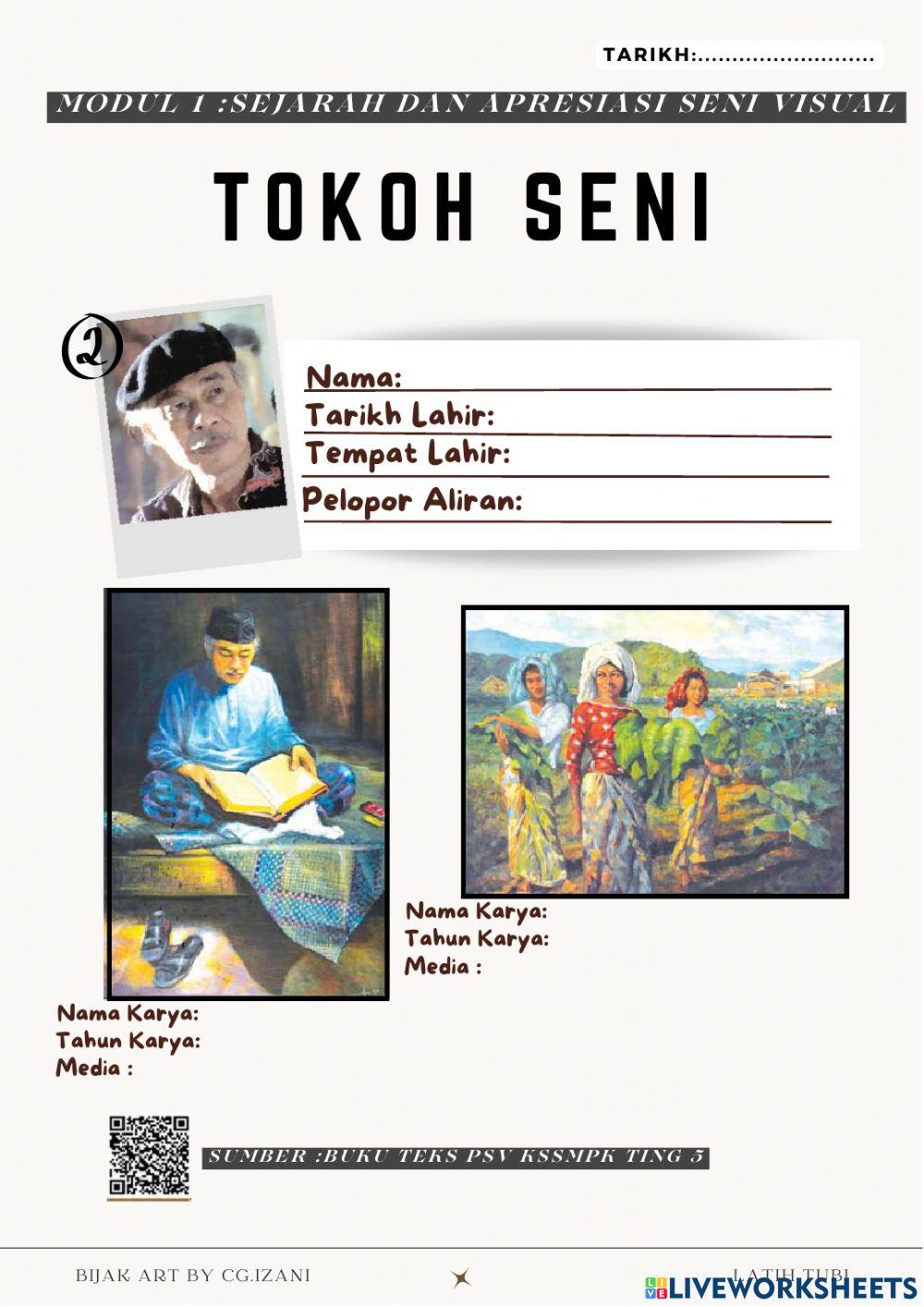 Perkembangan Seni di Malaysia :Tokoh Seni