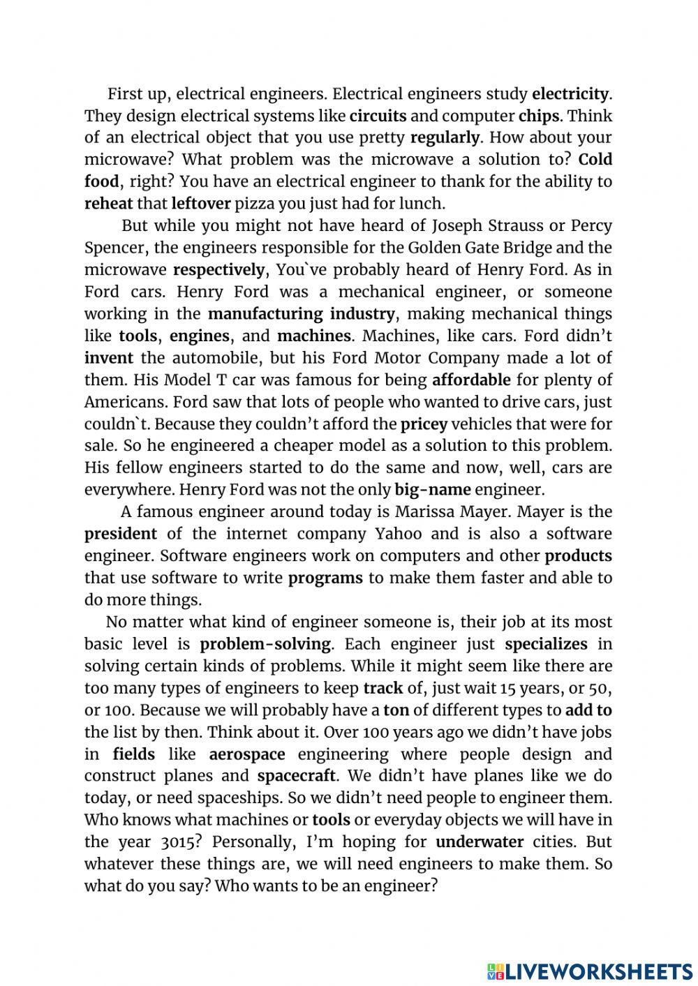 What's an Engineer? Crash Course Kids