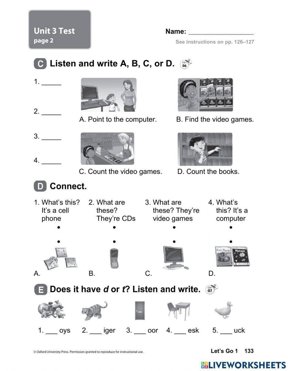 Let s go 1 unit free interactive worksheets 7031532