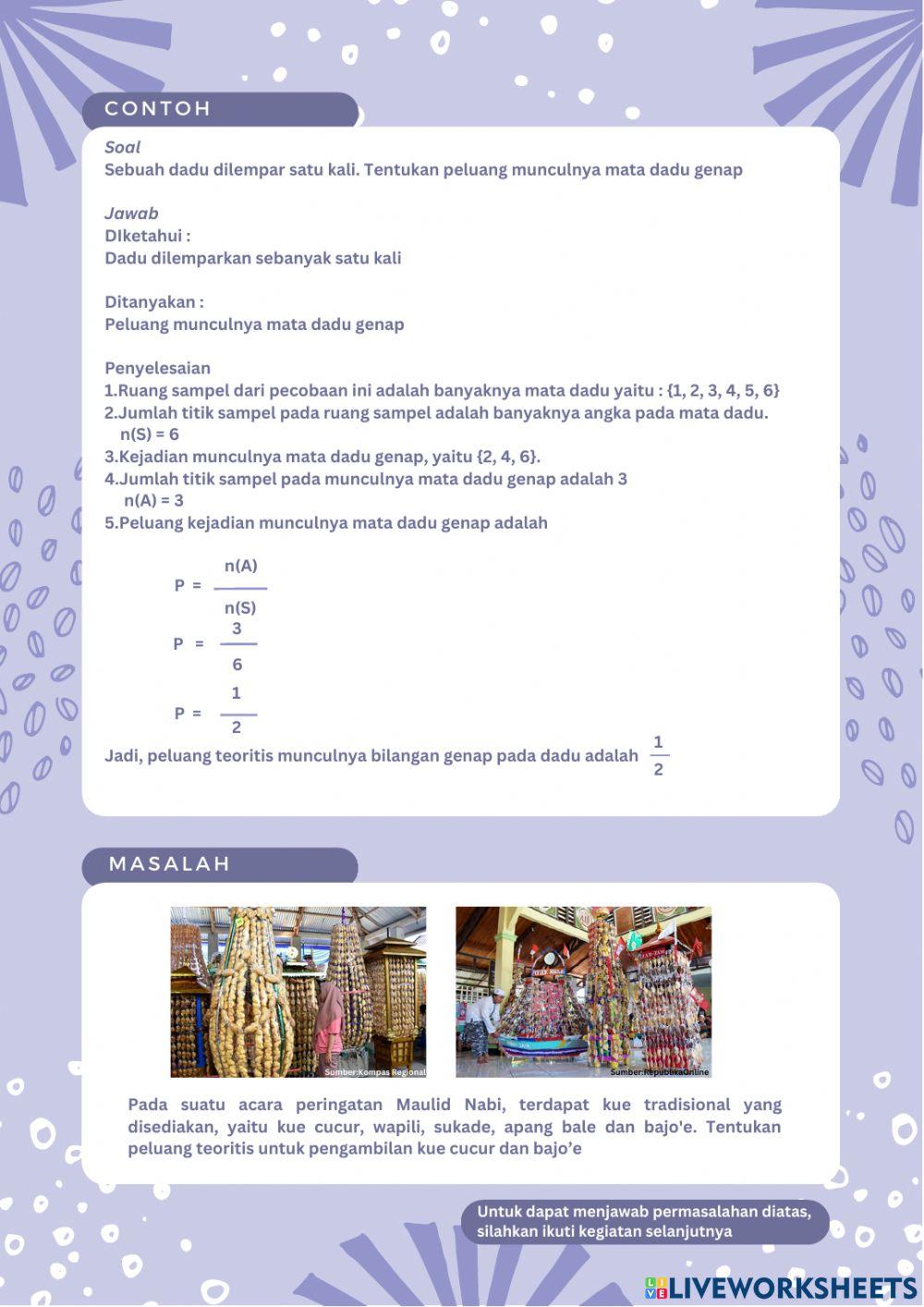 LKPD Peluang Teoritis