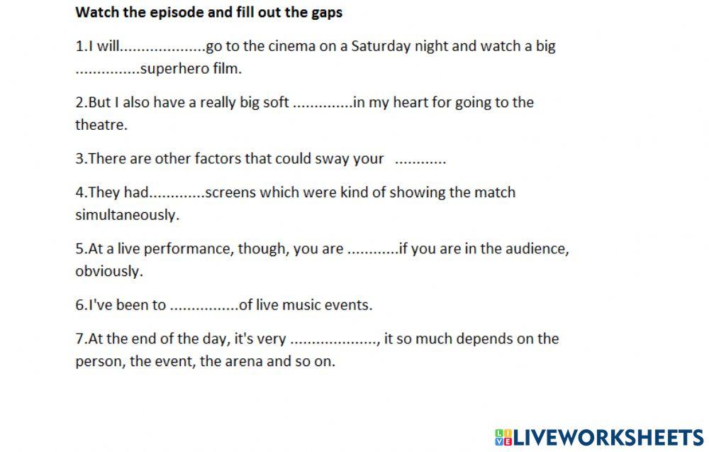 6&7 colloquial conversation