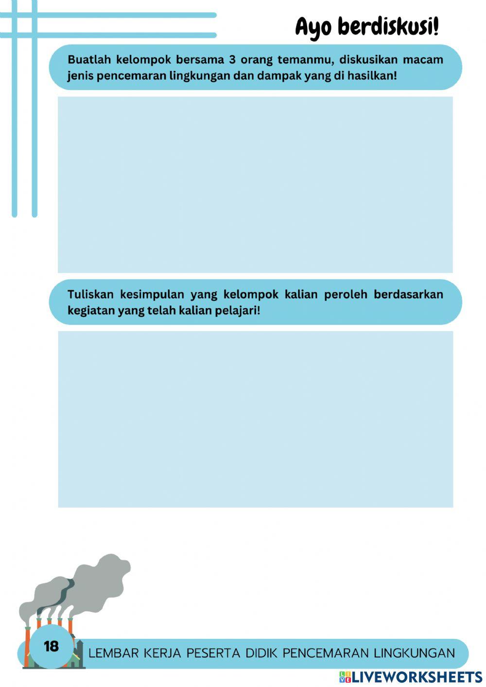 Pencemaran lingkungan