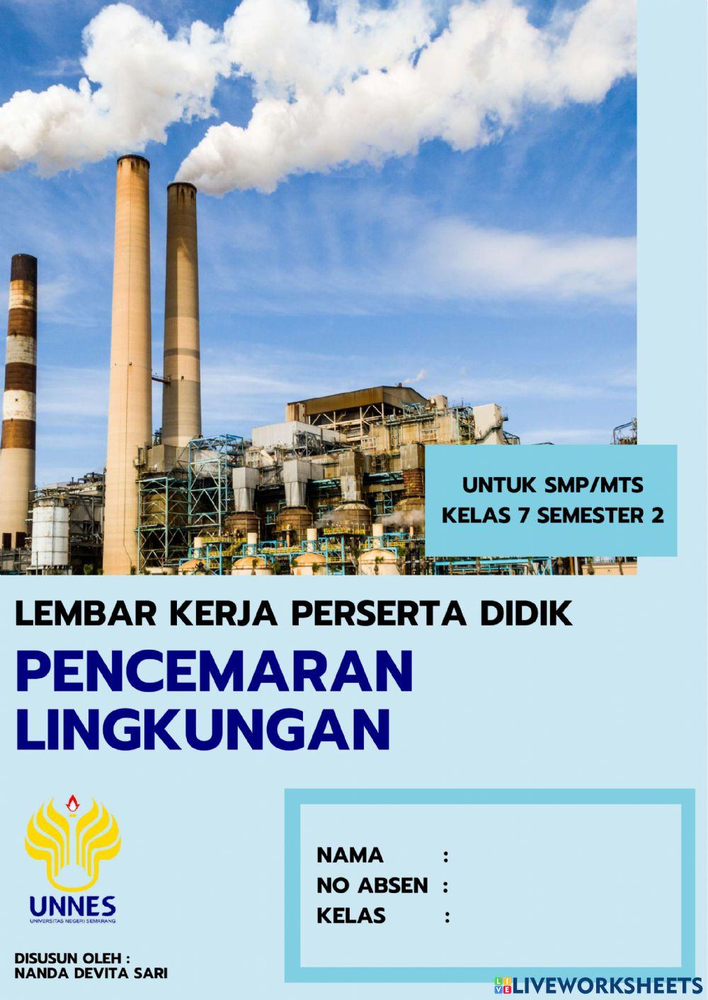 Pencemaran lingkungan