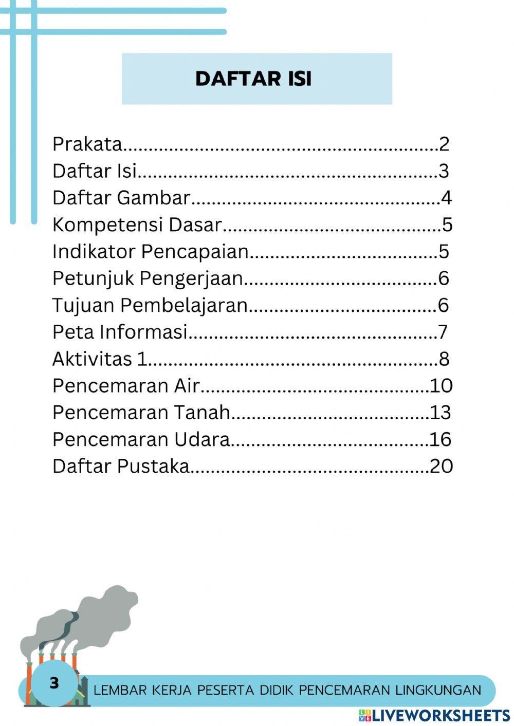 Pencemaran lingkungan