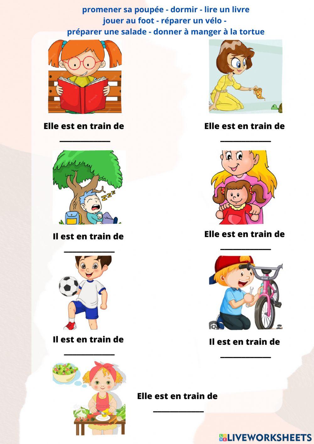 Qu'est-ce qu'ils sont en train de faire ?