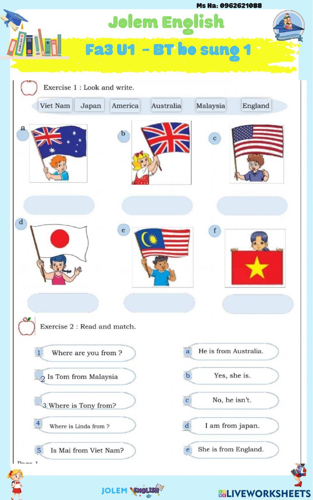 Fa3 U1 They are from Australia - btbs 1