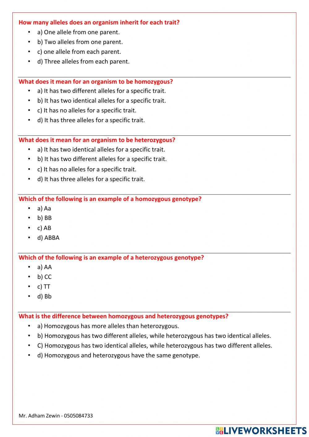 Term 3 exam revision Term 3 exam revision
