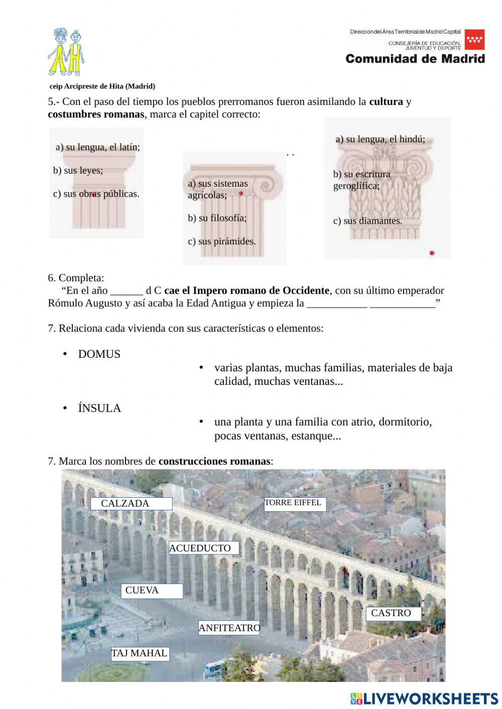 Edad antigua en península ibérica