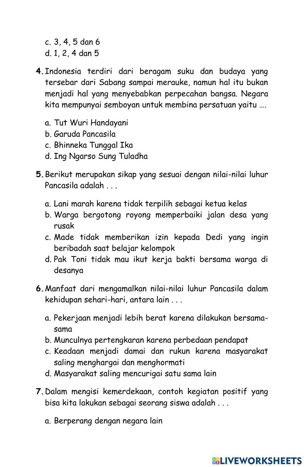 Kelas 5 Tema 7