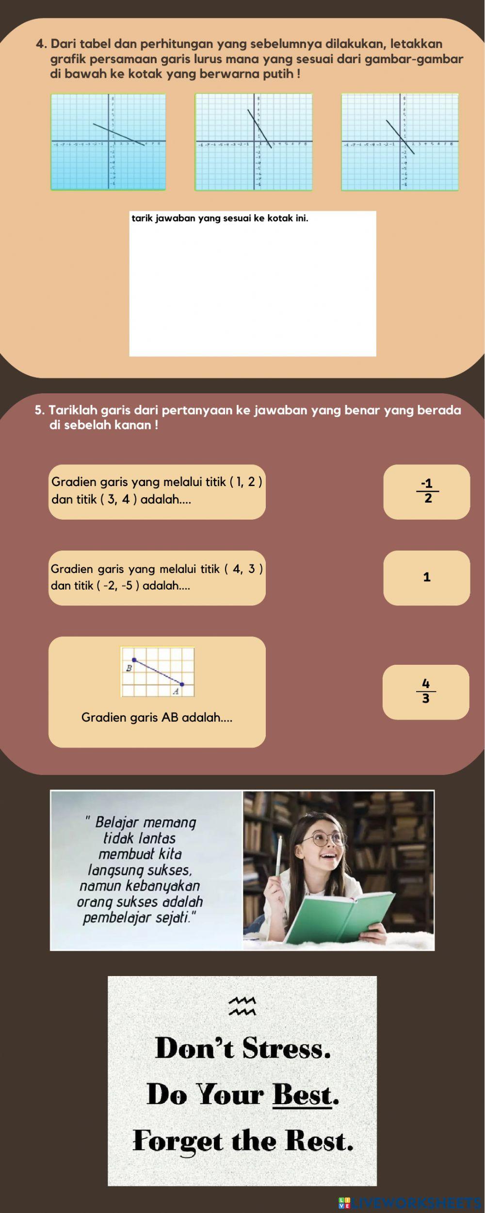 LKPD-Persamaan Garis Lurus