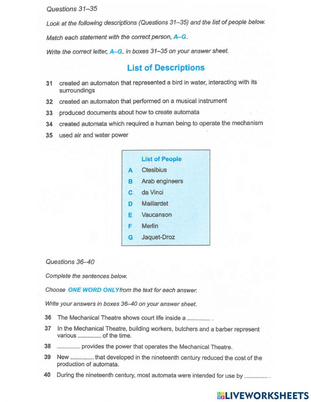 IELTS reading section 3
