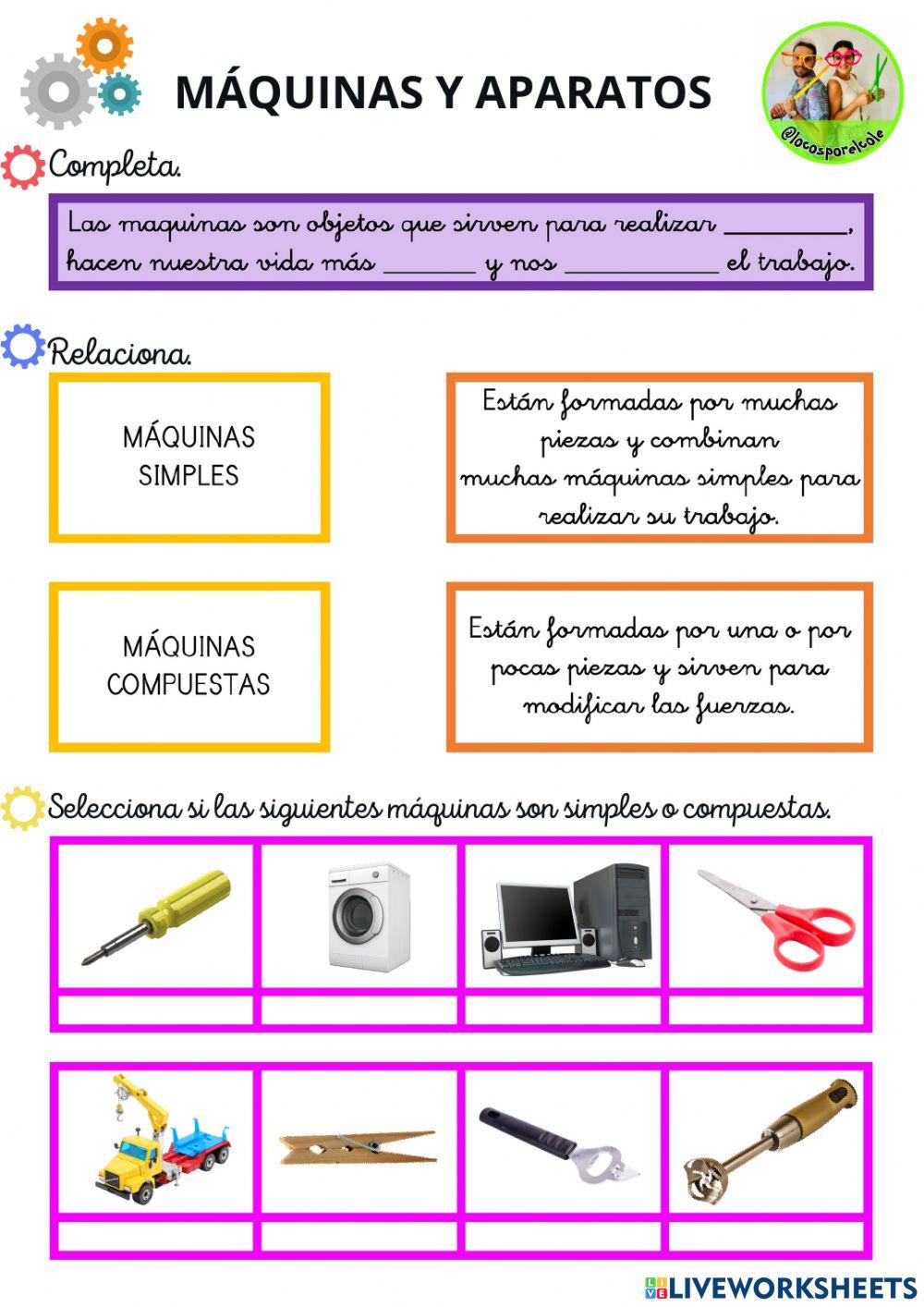 Máquinas y aparatos