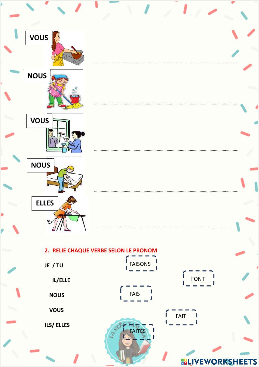 La maison et les tâches ménagères