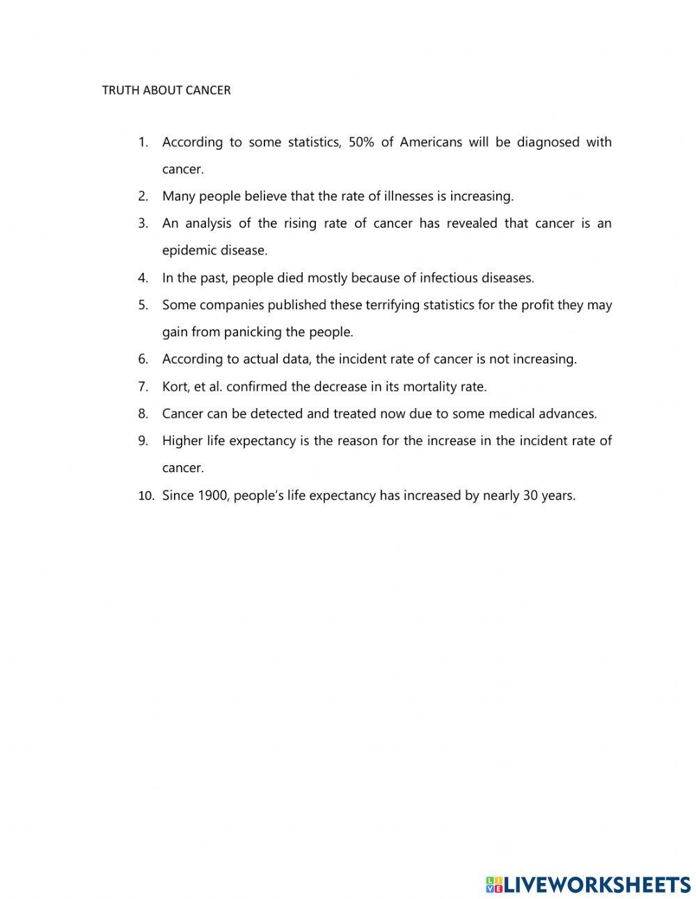 TRS6 - Biology (2) - Truth about cancer