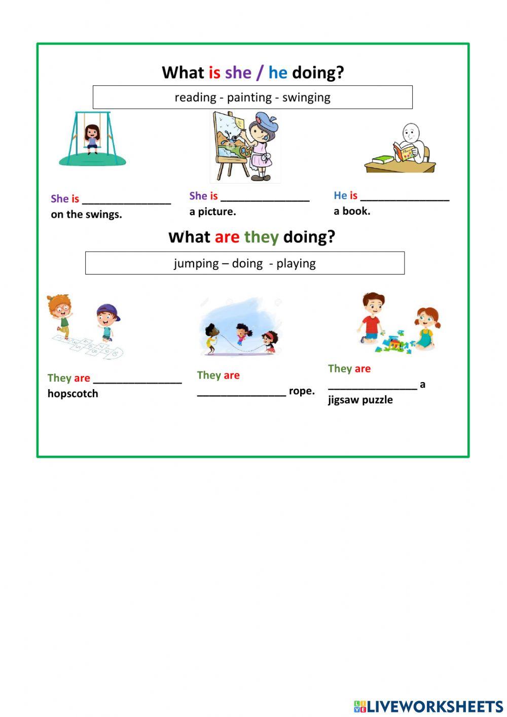 Free time activities