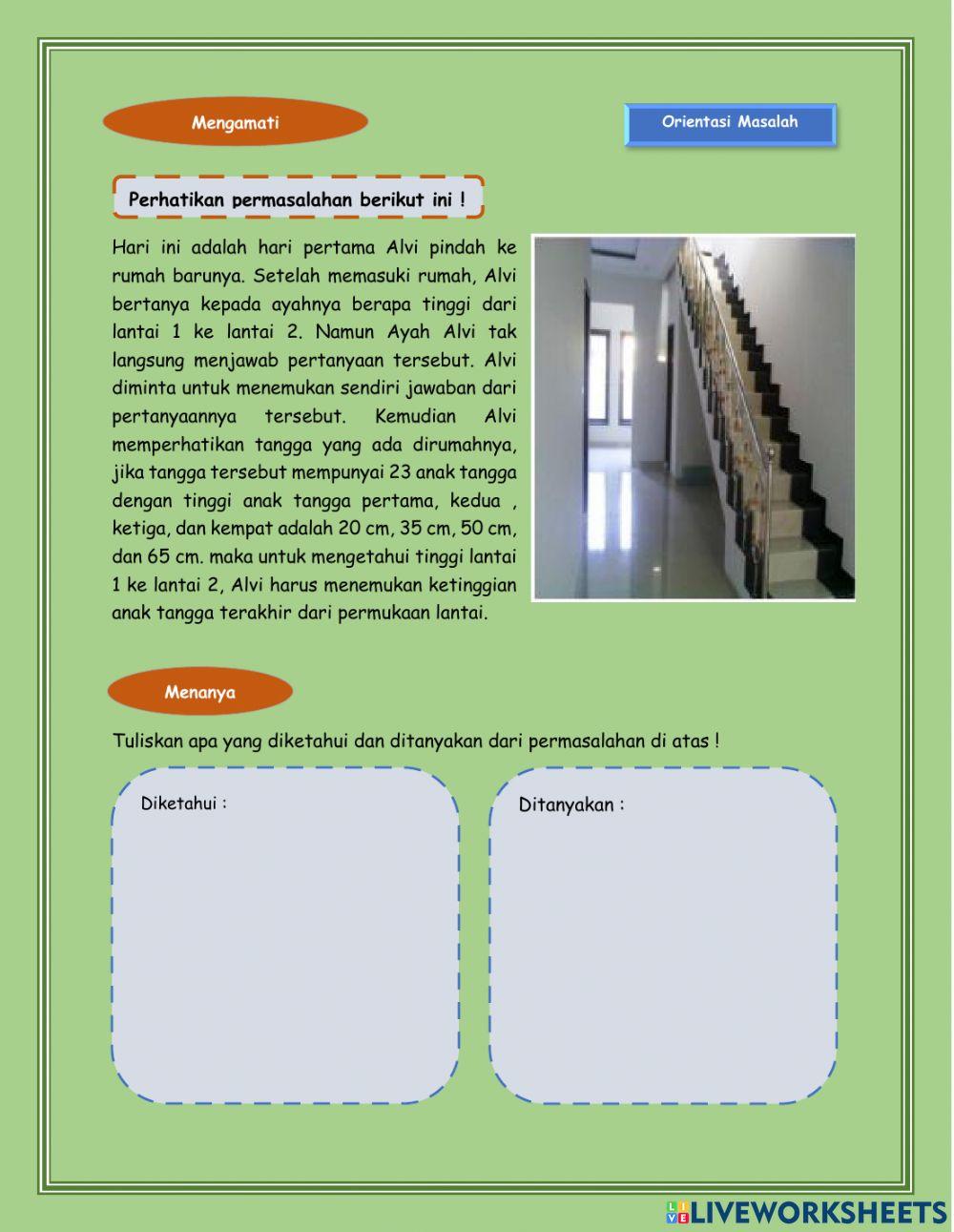 LKPD Barisan Aritmatika