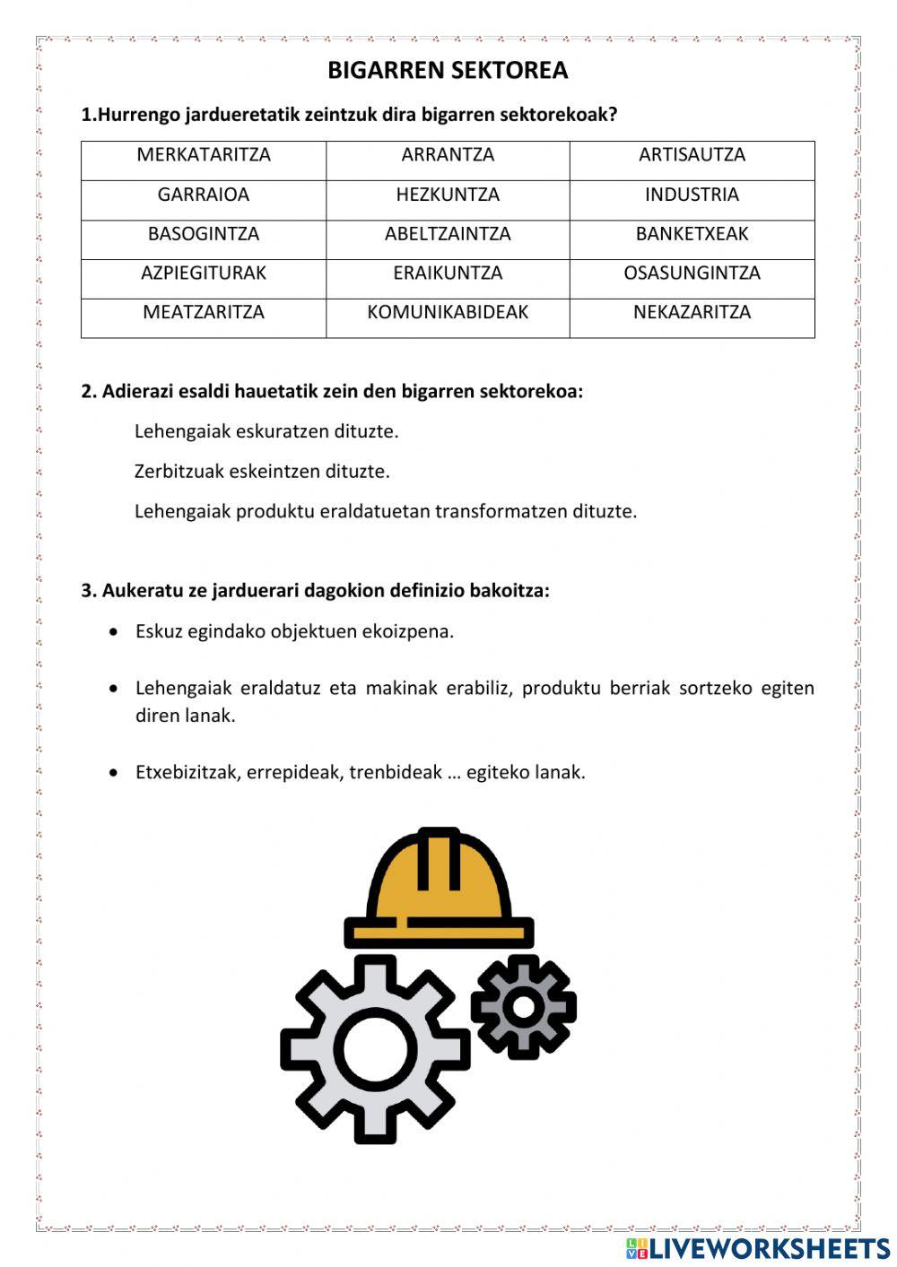 Bigarren sekotrea Bigarren sekotrea