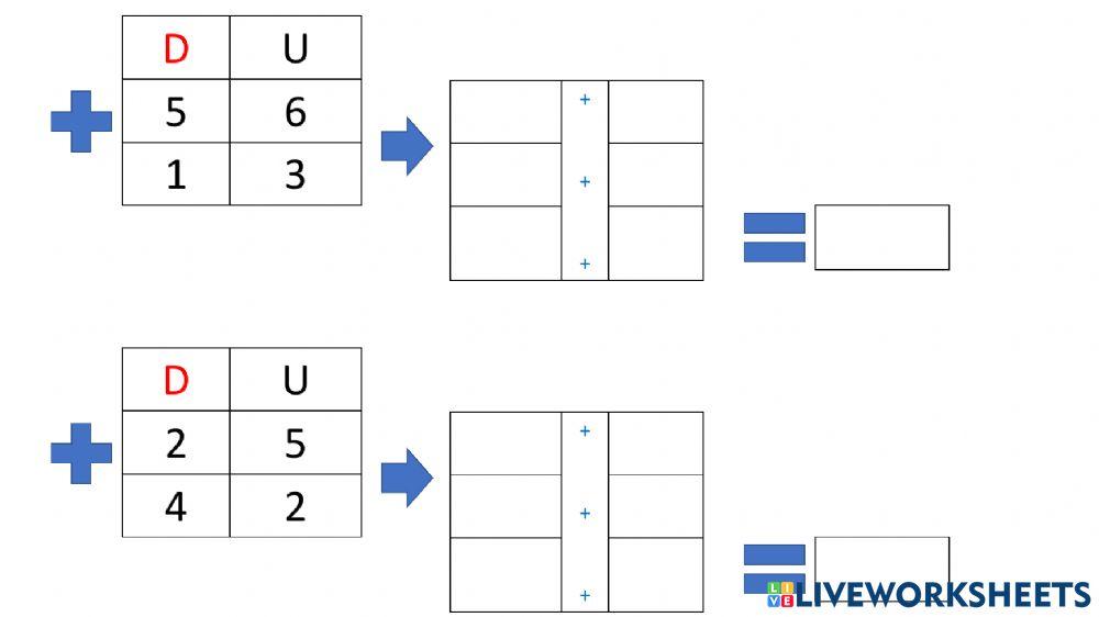Adiciones por descomposición