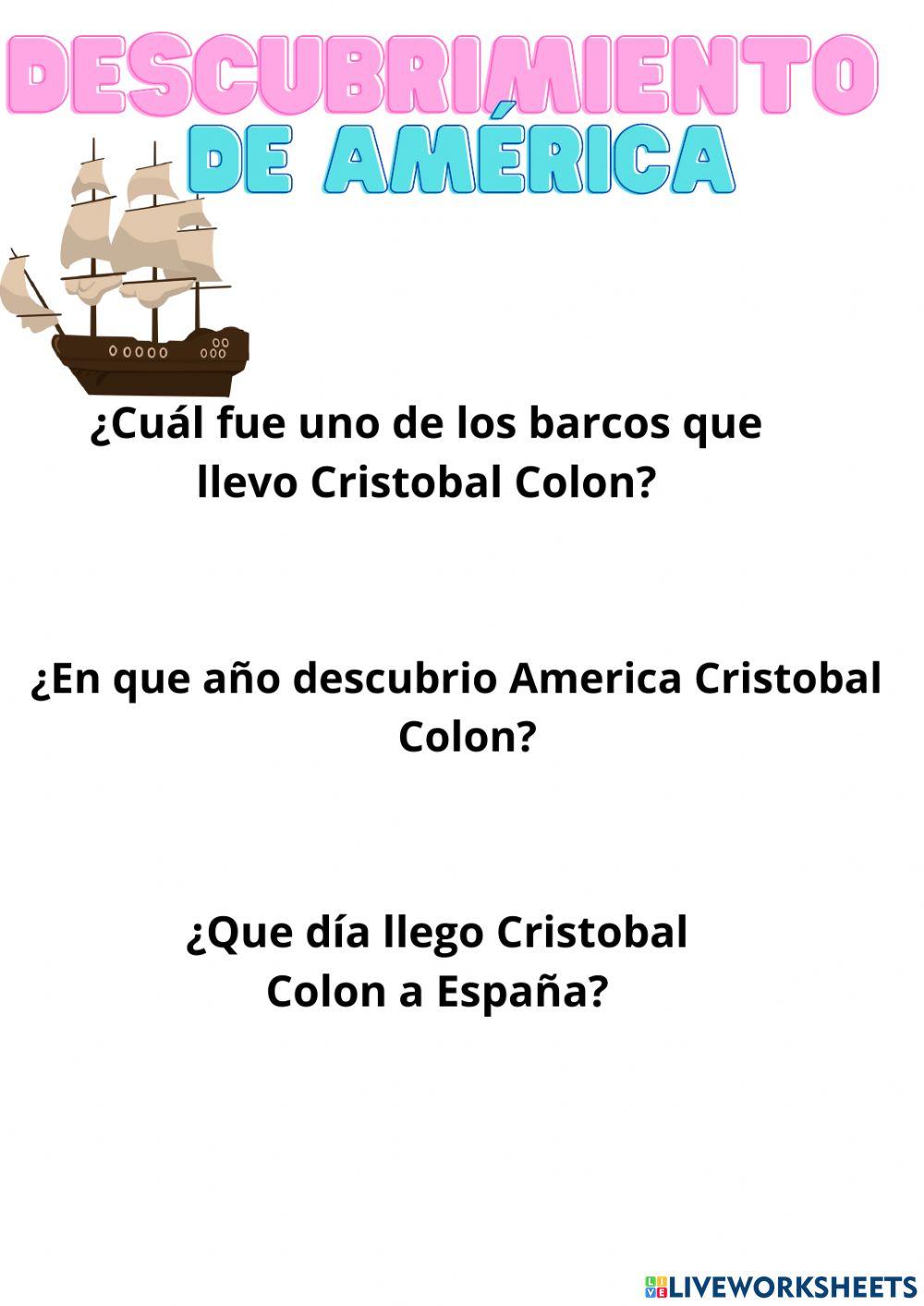 Descubrimiento de América