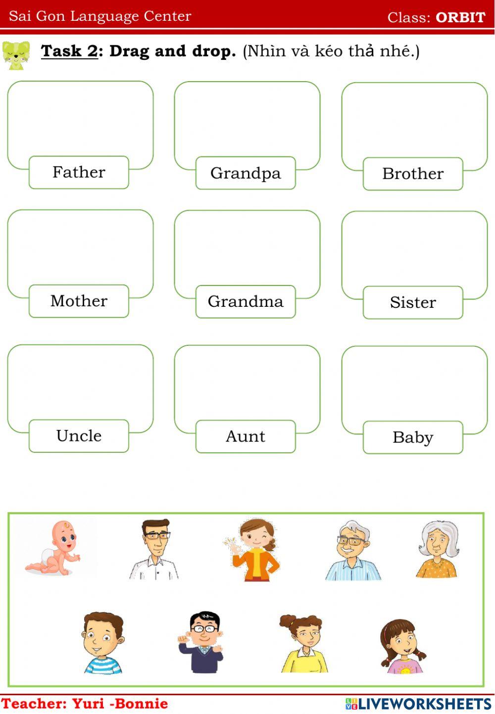 FF0-Topic 9:My Family