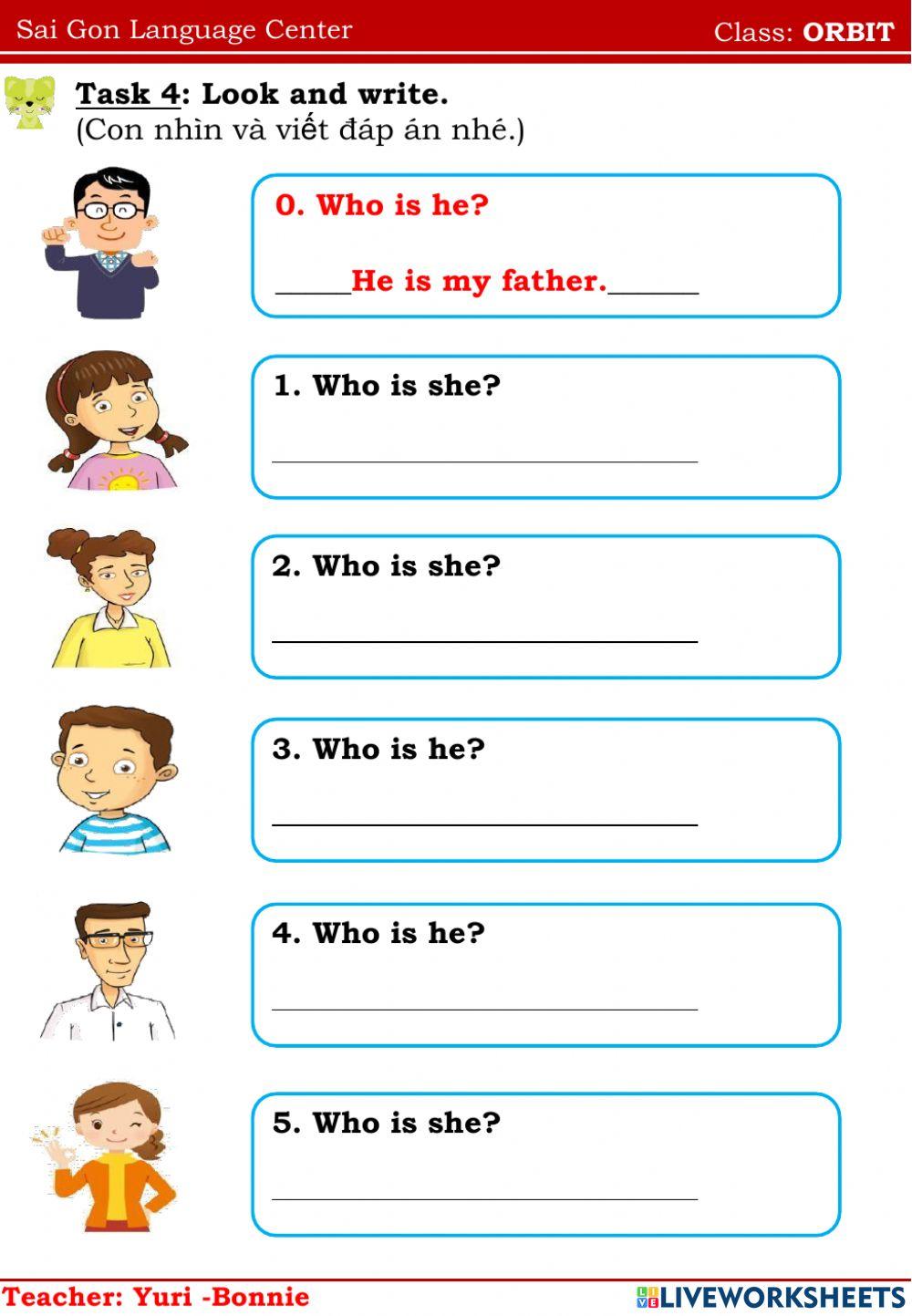 FF0-Topic 9:My Family