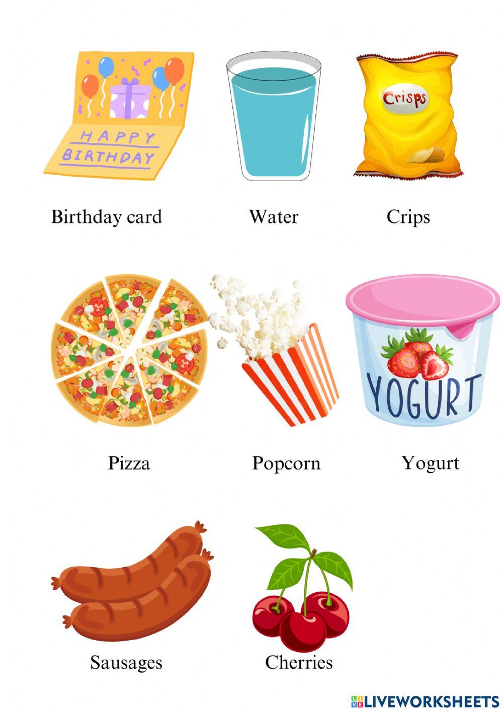 Food Vocabulary