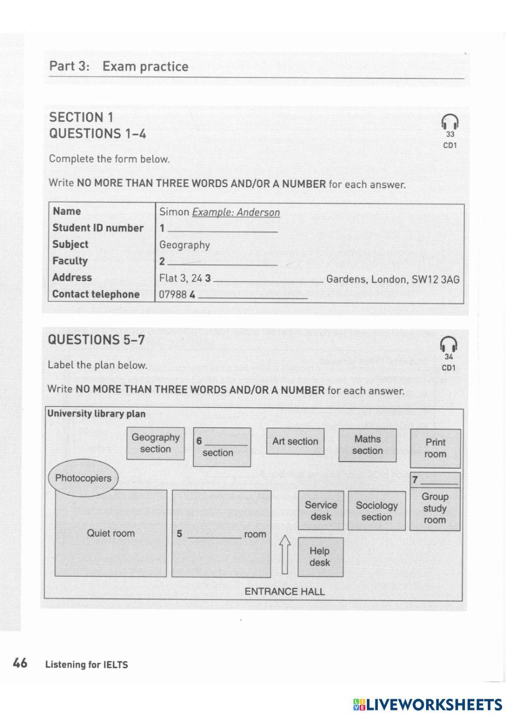 Ielts listening unit 5