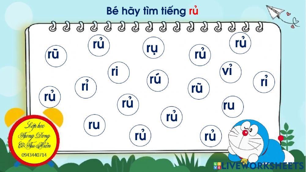 Ôn tập ghép vần