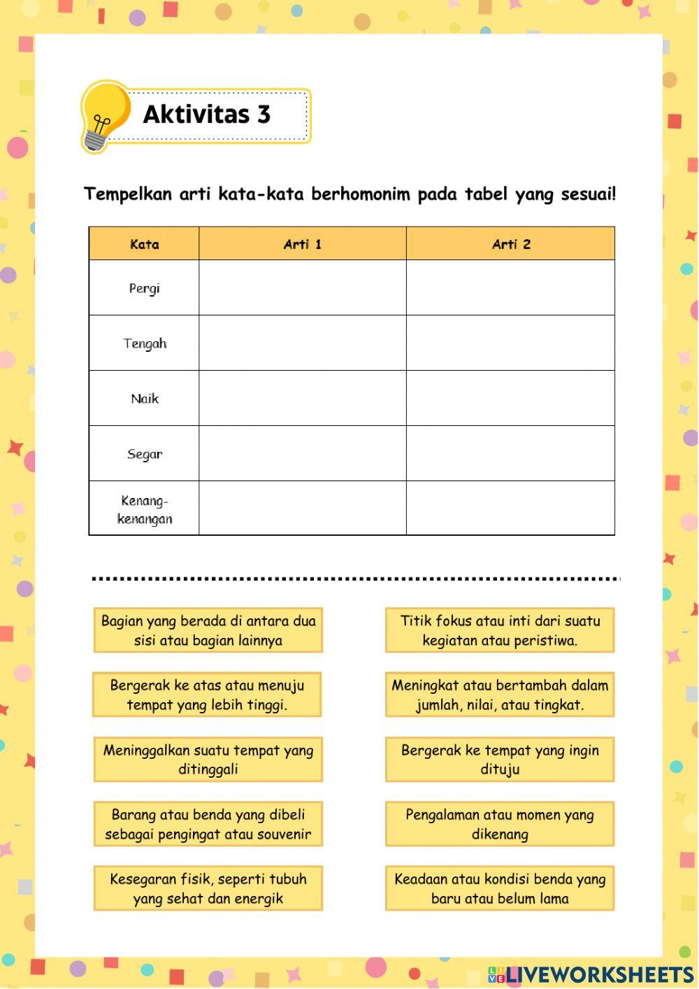 Bahasa indonesia kelas 4