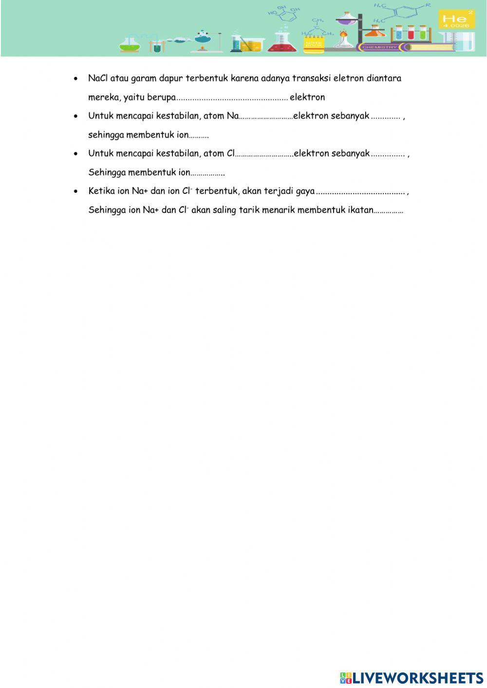 PAT KIMIA Kelas X Semester Genap