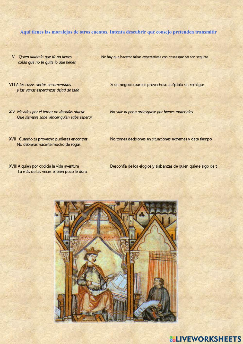 Prosa medieval:la escuela de traductores de Toledo y don Juan Manuel