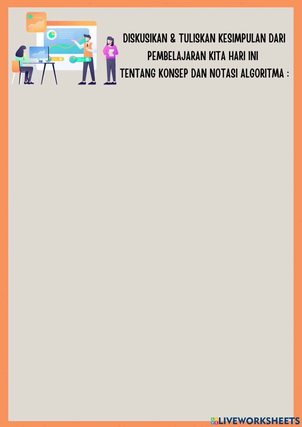 LKPD New Konsep & Notasi Algoritma