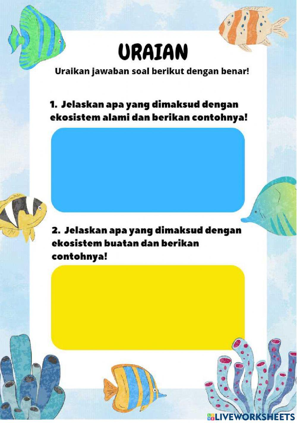 LKPD Kelas 5 Ekosistem