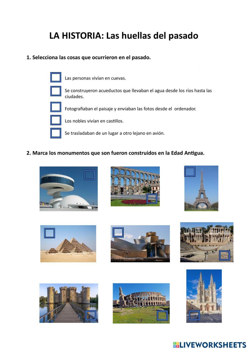 La historia: huellas del pasado