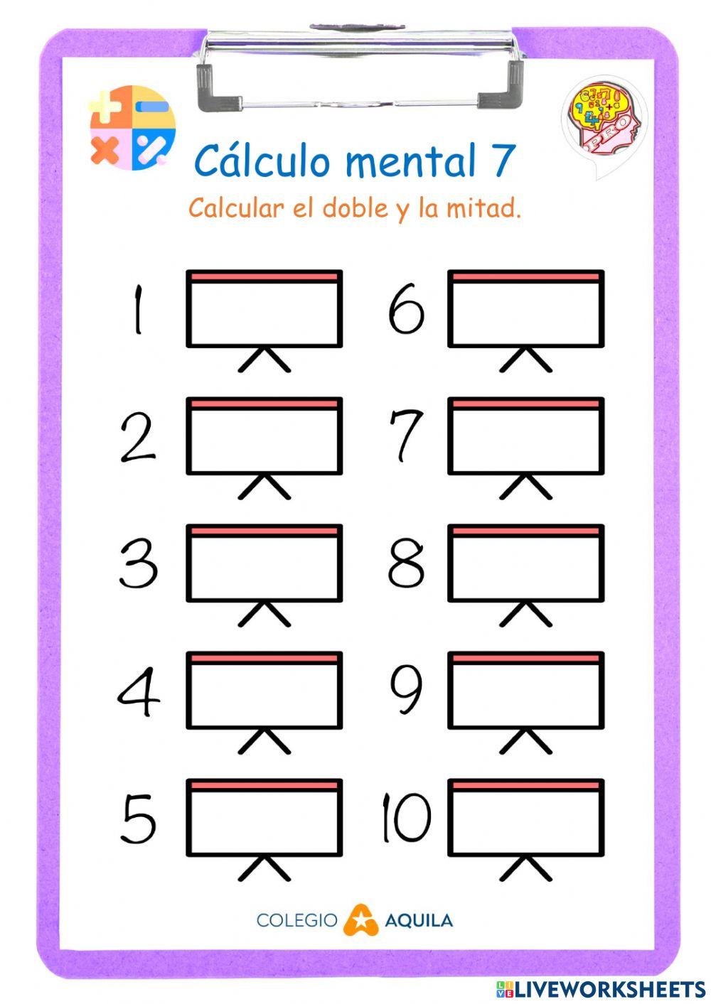T3 Cálculo Mental 07