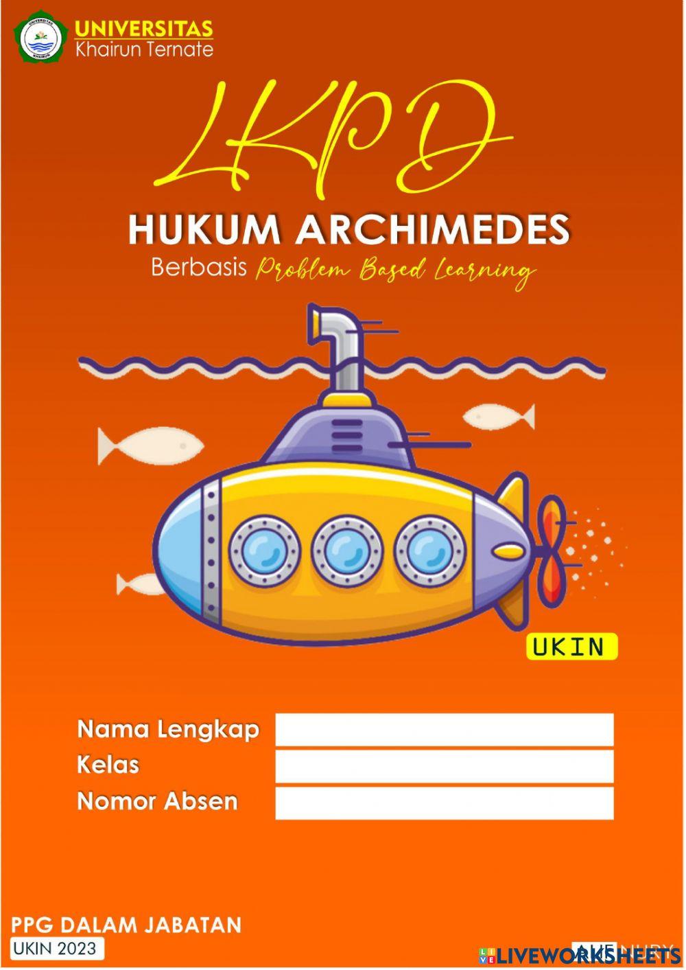 Lkpd hukum archimedes