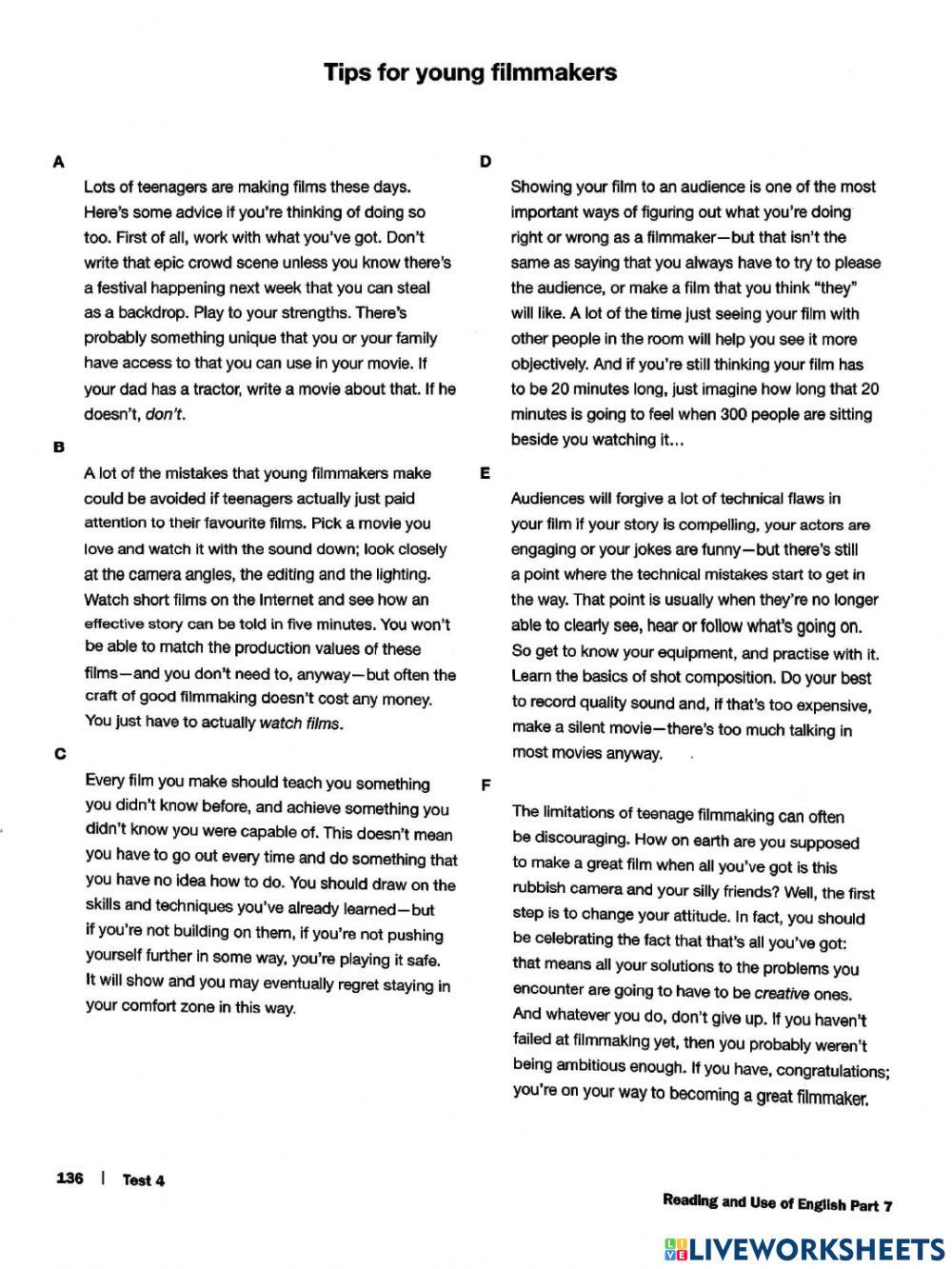 Fce fs trainer 2e t4 reading