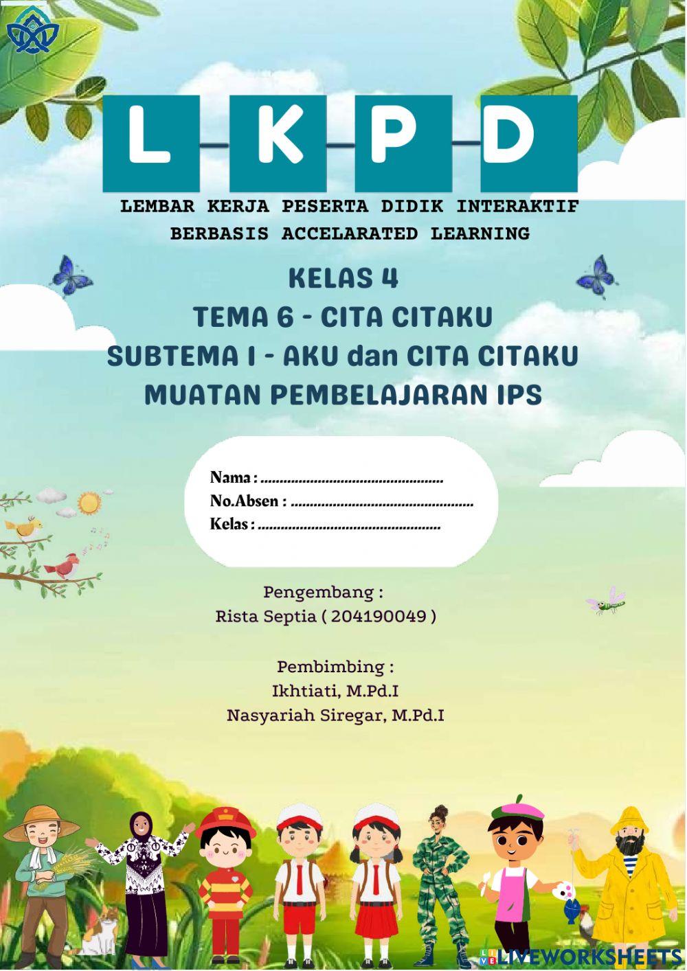 LKPD Interaktif IPS Tema 6 Berbasis Accelarated Learning