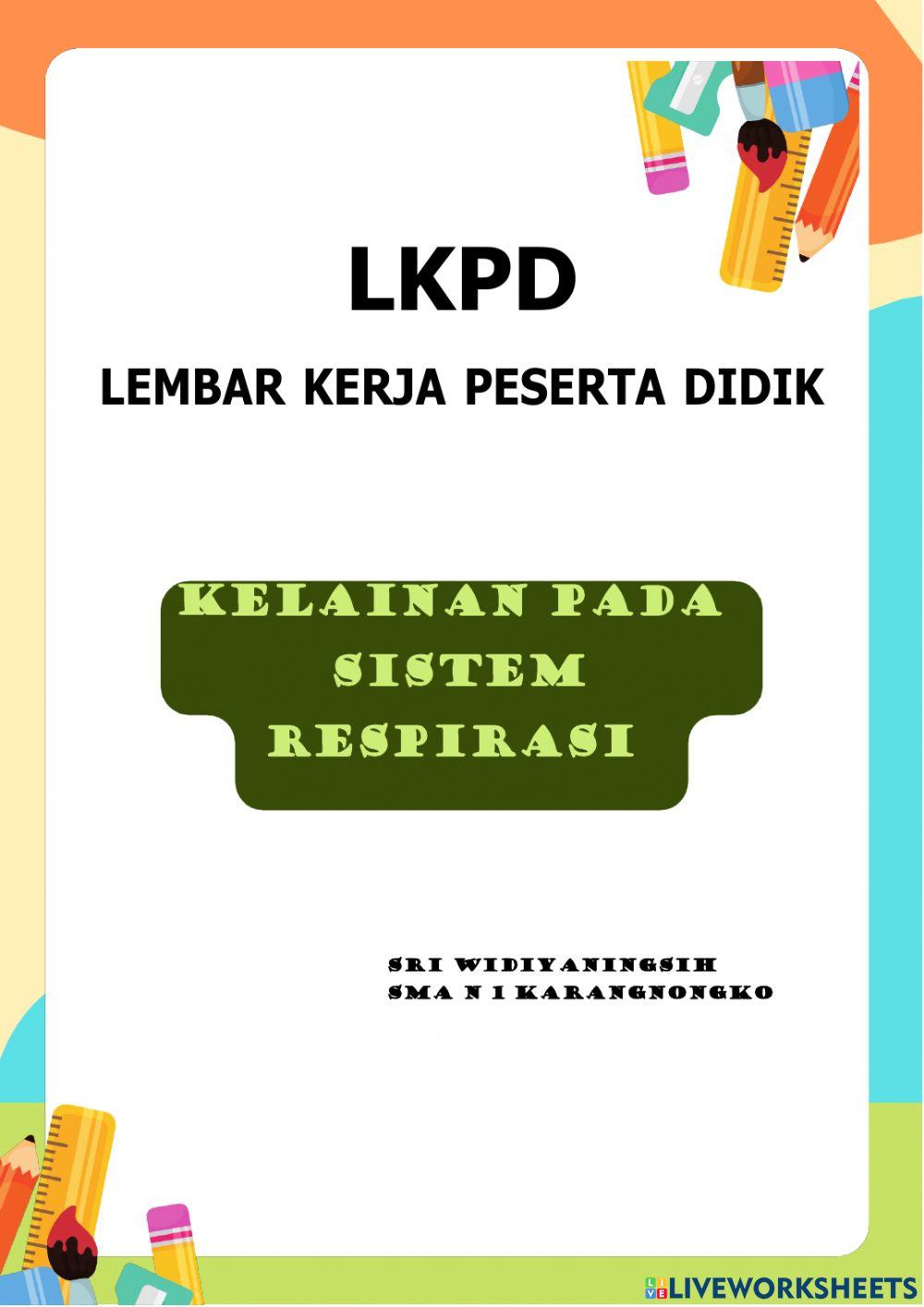Lkpd kelainan akibat pencemaran udara