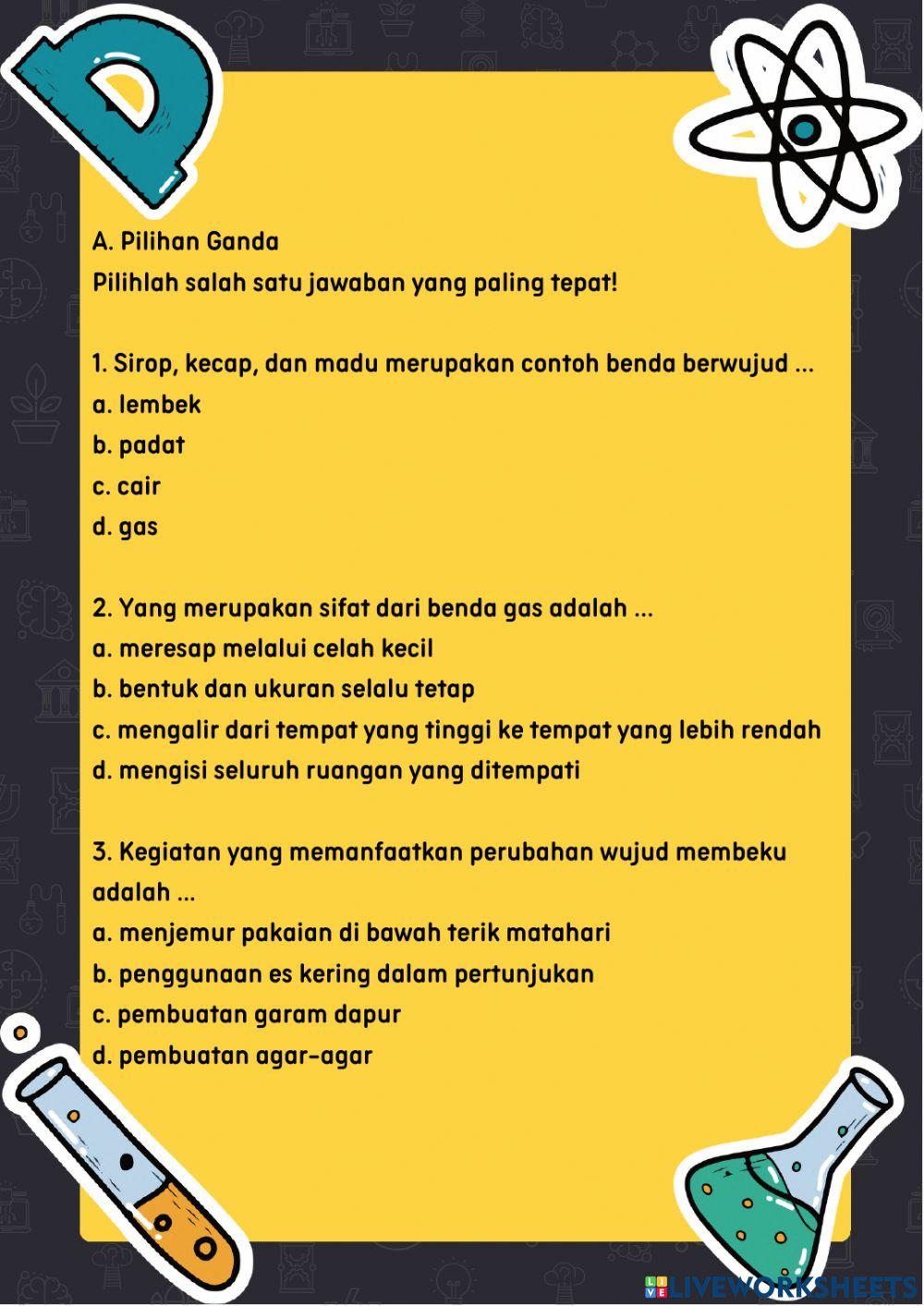 Perubahan Wujud Benda