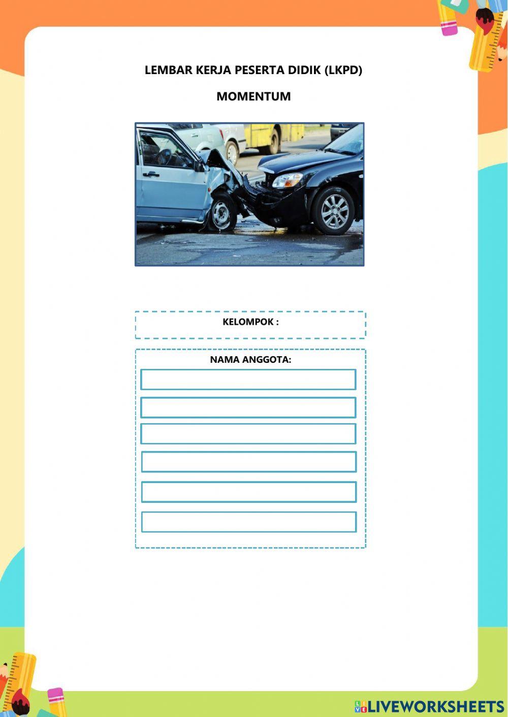 Lembar Kerja Peserta Didik Momentum