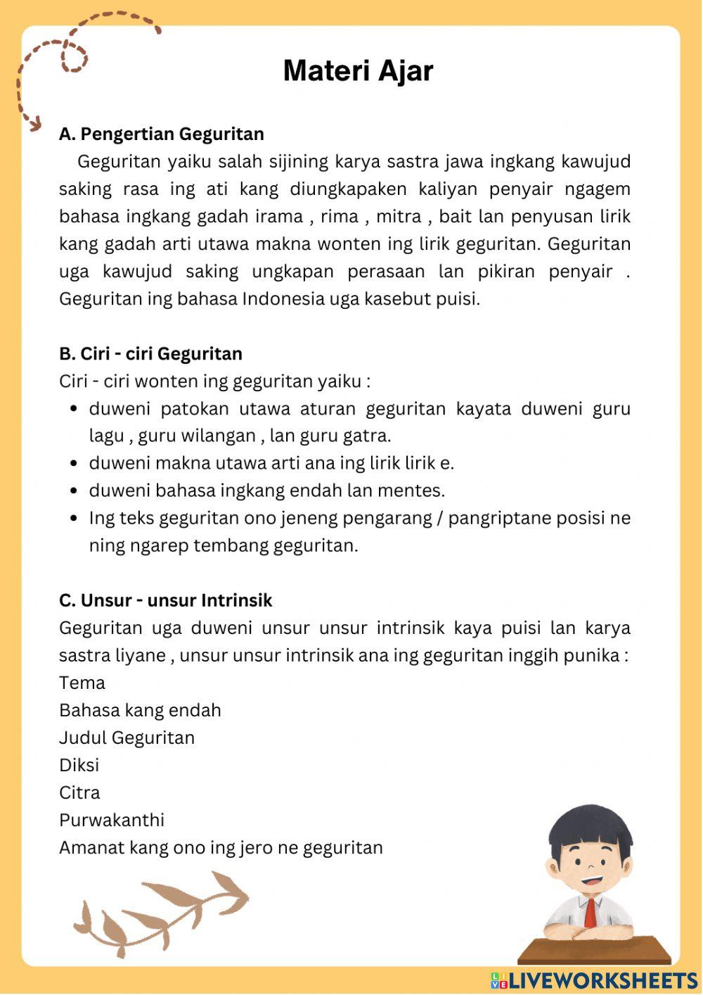 Geguritan Berbasis Karakter