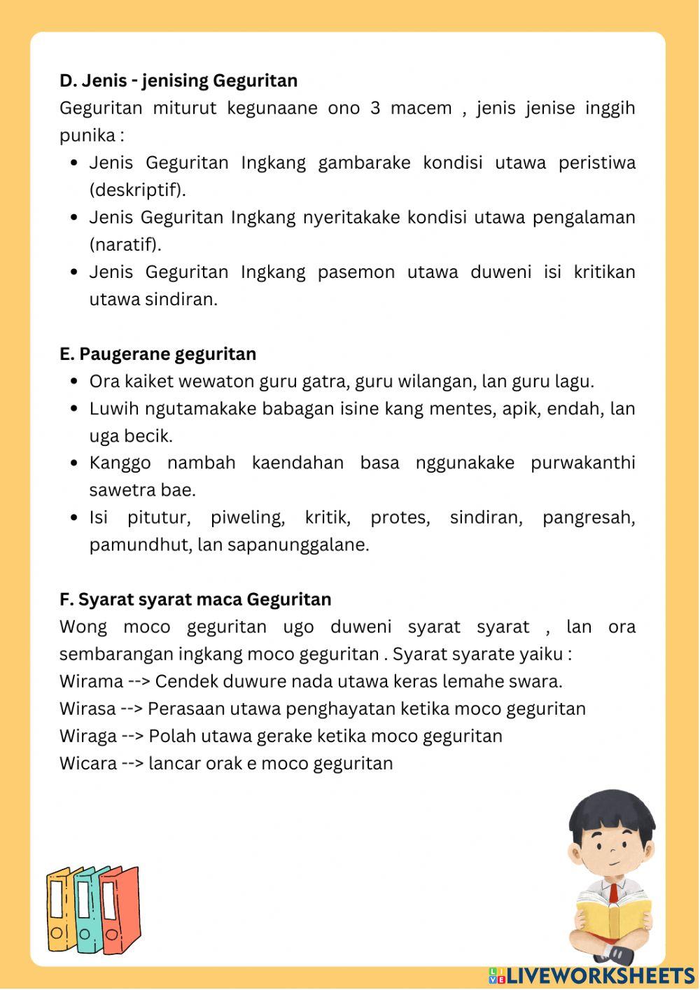 Geguritan Berbasis Karakter