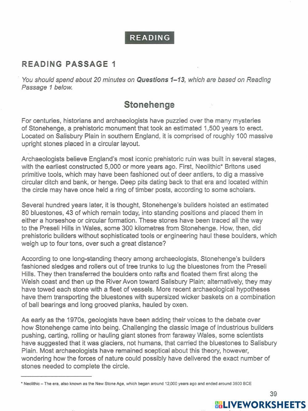 IELTS Cam 18 - reading test 2.1