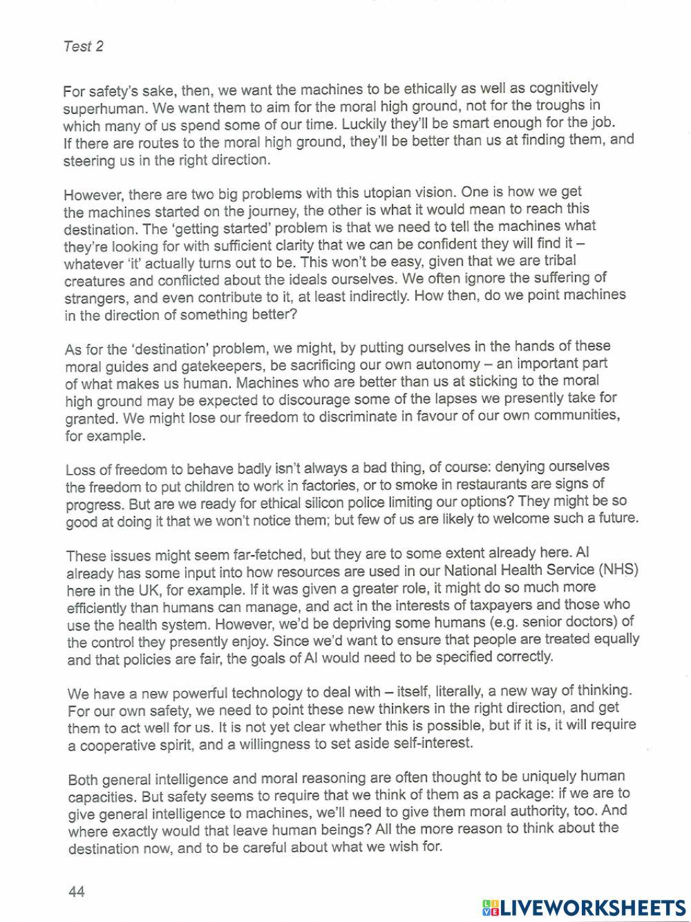 IELTS Cam 18 - reading test 2.1