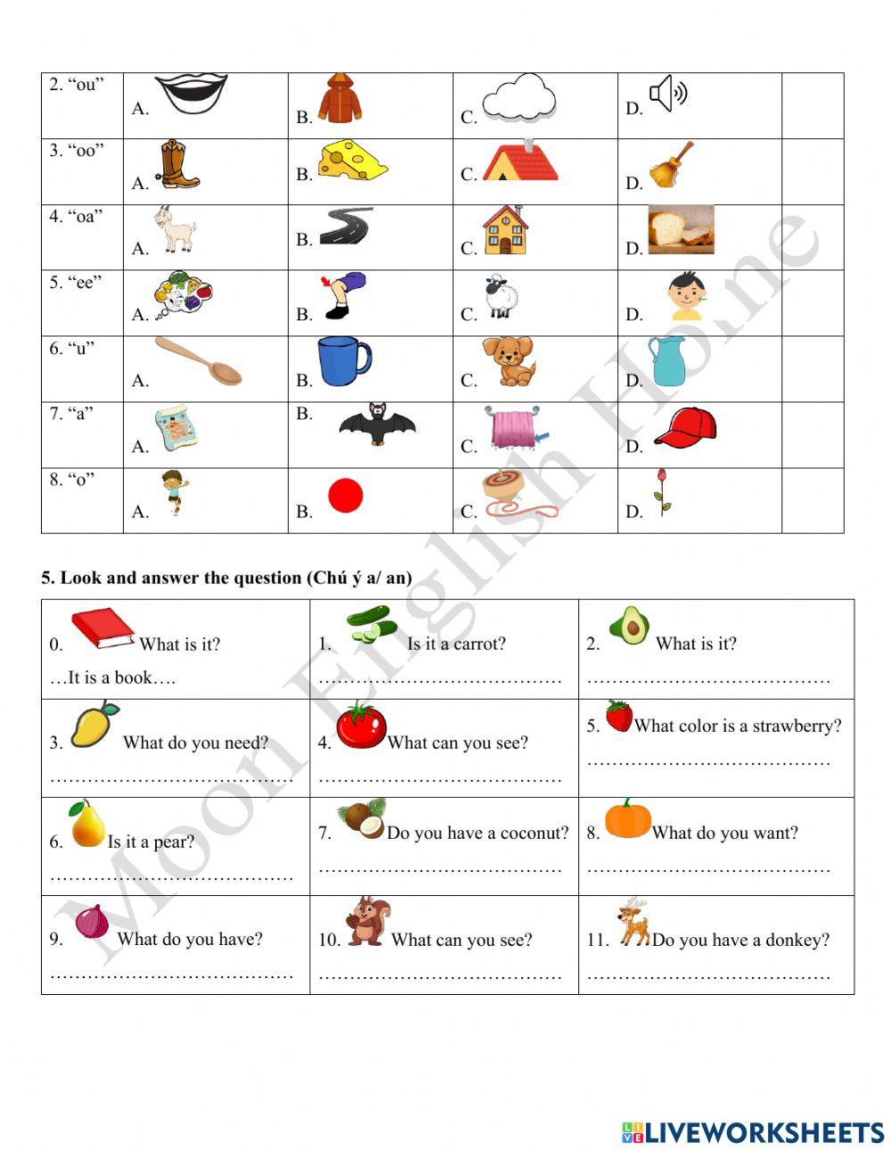 Group 2 - Fruits and Vegetables