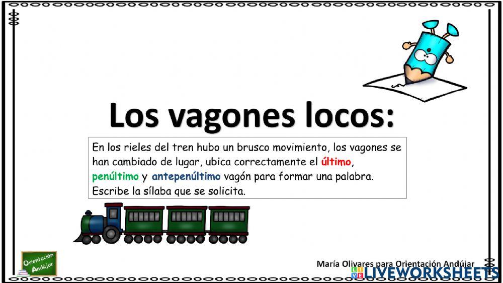 El tren de los vagones locos