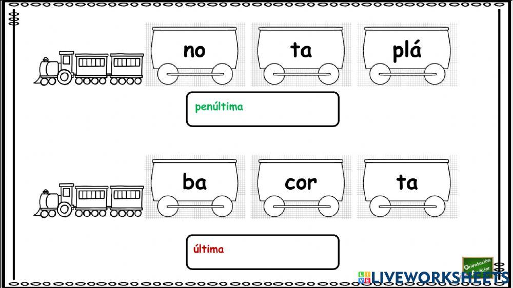 El tren de los vagones locos