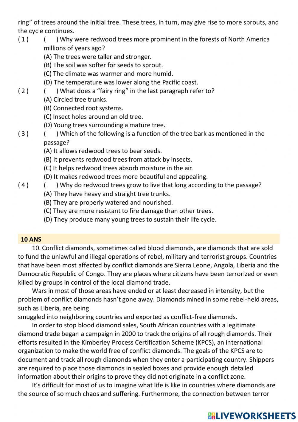高中綜合練習Unit 5